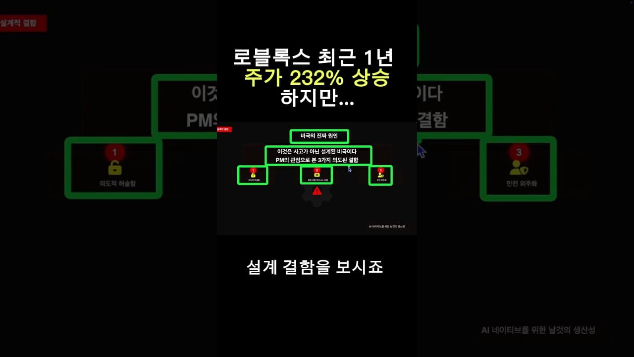 로블록스 안전하지 않습니다 #roblox #로블록스