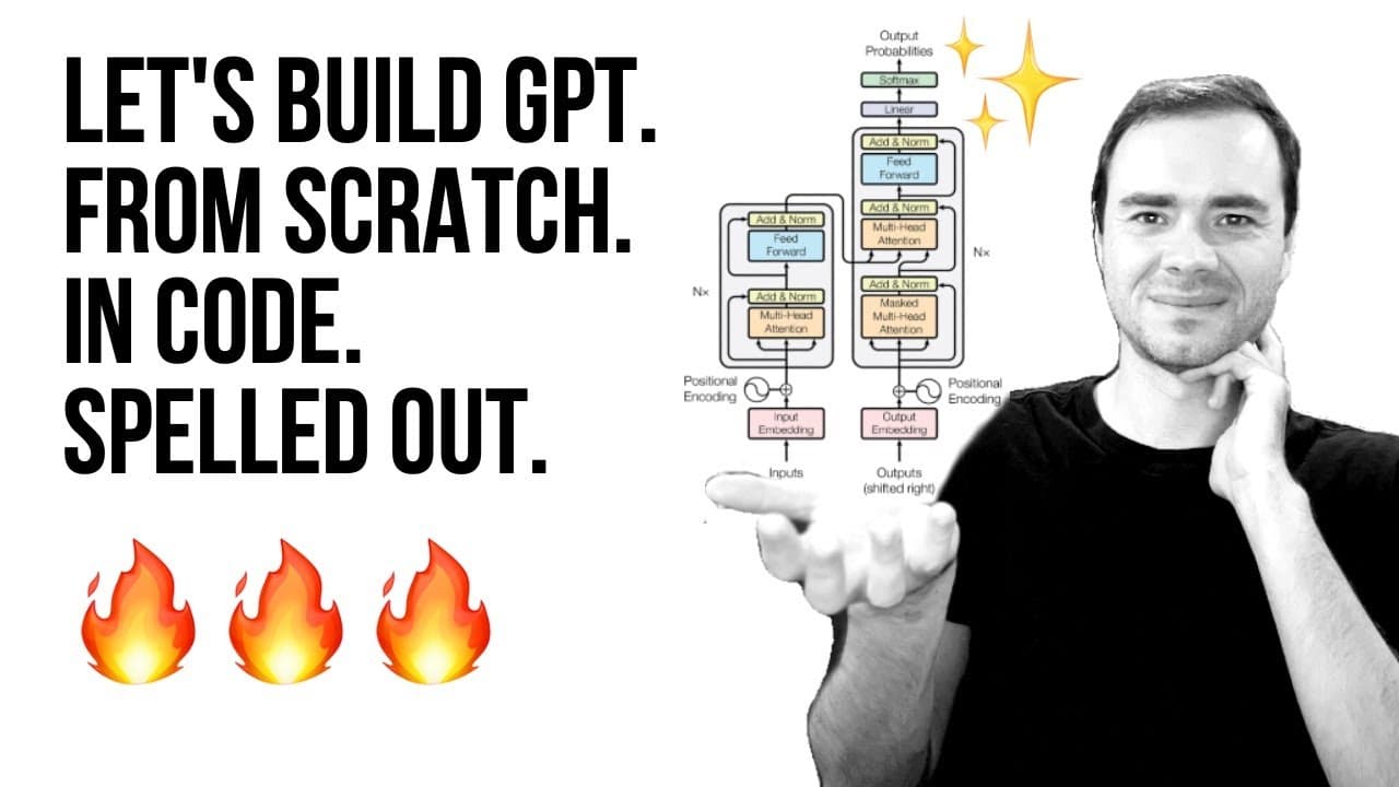 [영상 요약] Let's build GPT: from scratch, in code, spelled out.